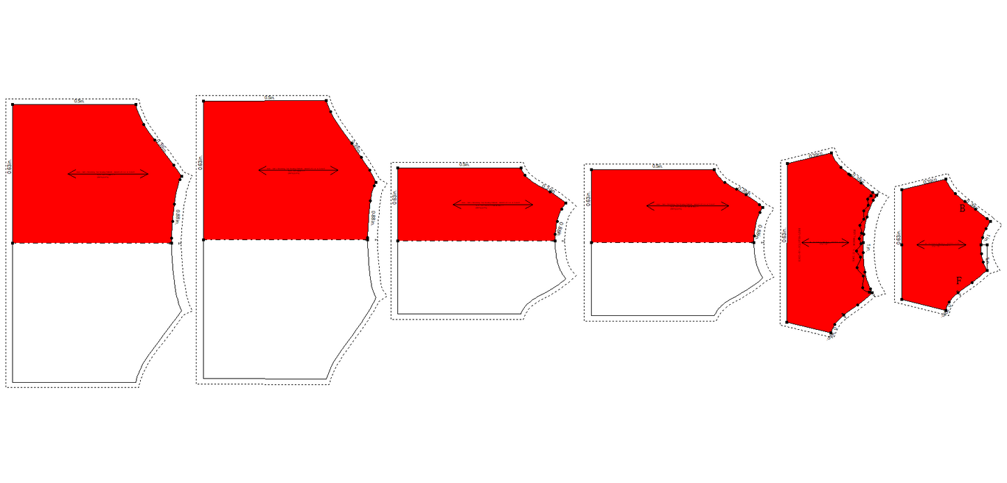 Kids - Girl's Smoking Top Sewing Pattern - A0005-25-Y-8