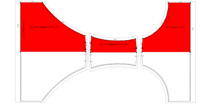 Women's Panty Sewing Pattern - A0001-22-V-12