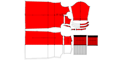 Women's Dress Sewing Pattern - A0002-22-V-11