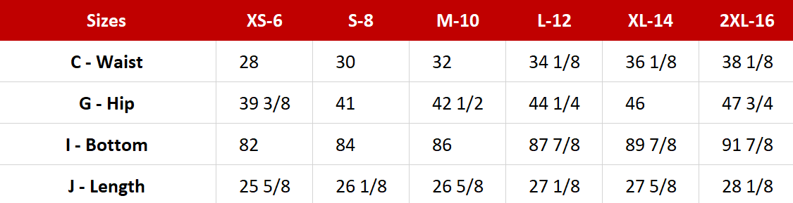 Women's Skirt Sewing Pattern - A0005-22-V-08