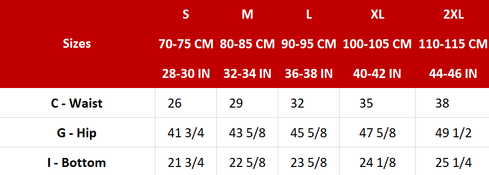 Men's Innerwear Shorts Sewing Pattern - A0001-22-V-10