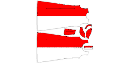 Women's Nighty Sewing Pattern - A0008-22-V-12