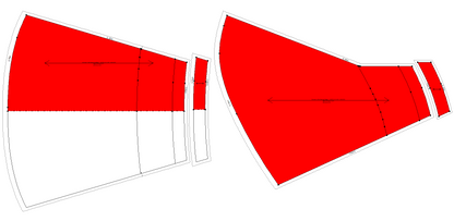 Women's Skirt Sewing Pattern - A0005-22-V-08