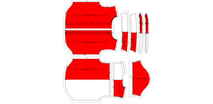 Kids - Boy's Shirt Sewing Pattern - A0001-22-V-20