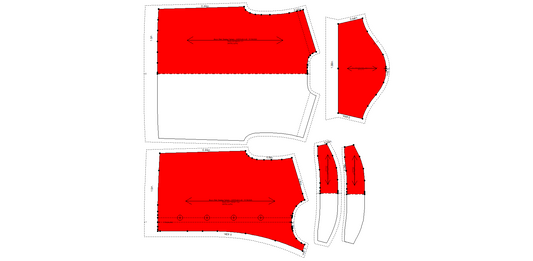 Kids - Boy's Shirt Sewing Pattern - A0003-22-V-20