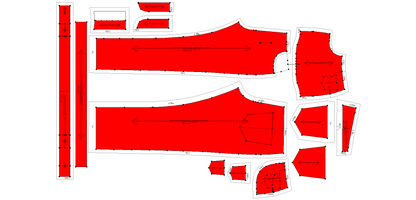 Kids - Boy's Denim Pant Sewing Pattern - A0002-22-V-24