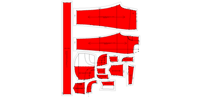 Kids - Boy's Denim Pant Sewing Pattern - A0004-22-V-24