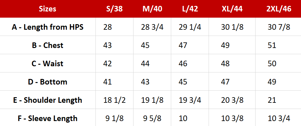 Men's Shirt Sewing Pattern - A0003-22-V-16