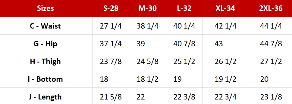 Men's Denim Shorts Sewing Pattern - A0003-22-V-24
