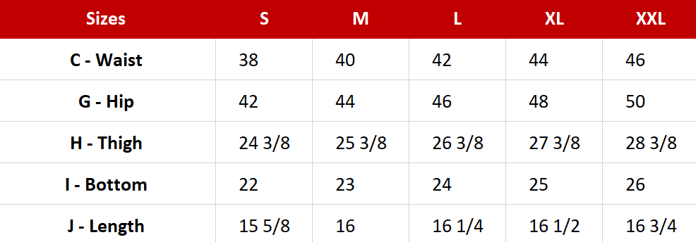 Men's Shorts Sewing Pattern - A0010-26-Z-02