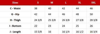 Men's Shorts Sewing Pattern - A0010-26-Z-02