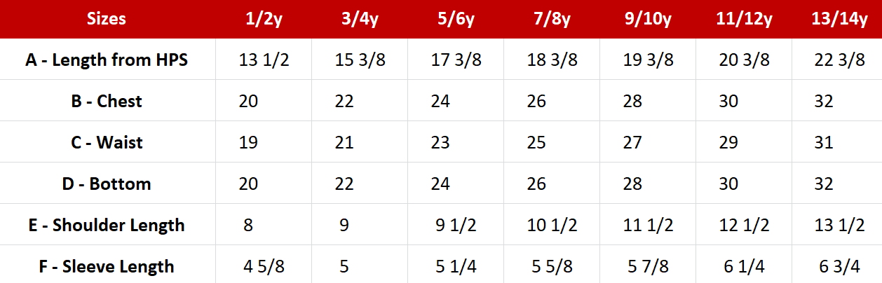 Kids - Boy's Half Sleeves Shirt Sewing Pattern - A0006-25-Y-8