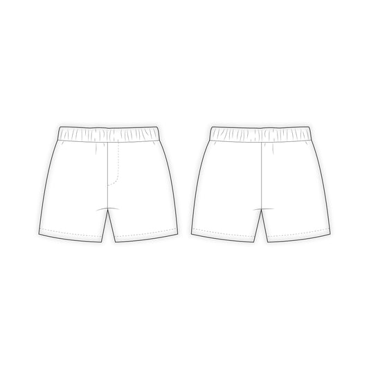 Kids - Boy's Shorts Sewing Pattern - A0001-25-Y-8