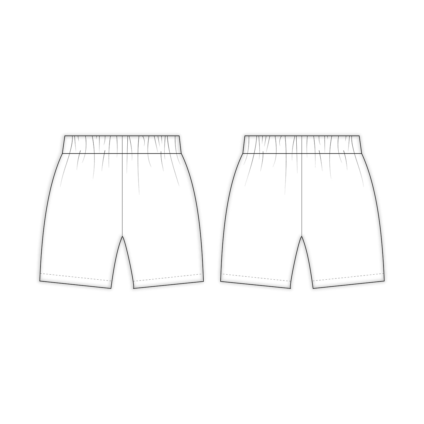 Kids - Boy's Shorts Sewing Pattern - A0006-25-Y-8