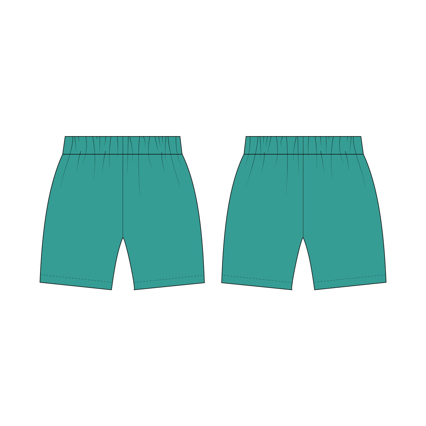 Kids - Boy's Shorts Sewing Pattern - A0006-25-Y-8