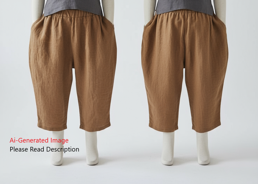 Kids - Girl's Pant Sewing Pattern - A0007-25-Y-8