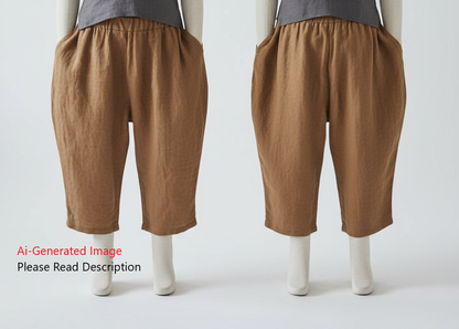 Kids - Girl's Pant Sewing Pattern - A0007-25-Y-8