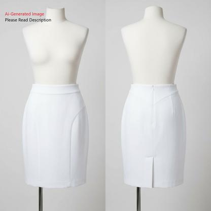 Women's Skirt Sewing Pattern - A0010-22-V-08
