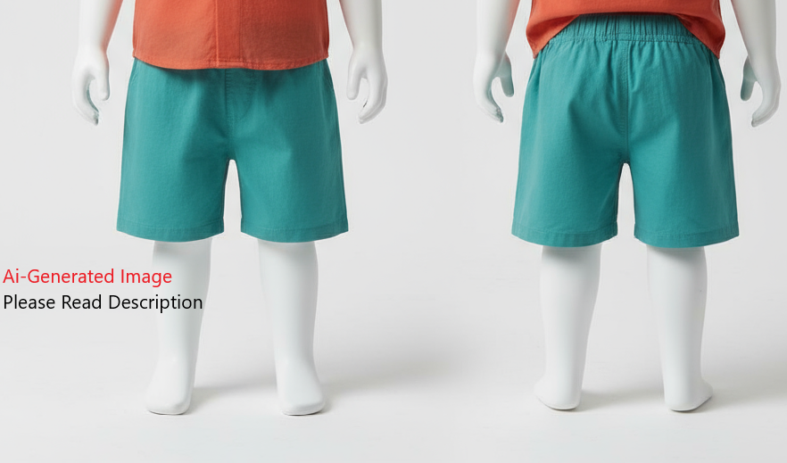 Kids - Boy's Shorts Sewing Pattern - A0006-25-Y-8